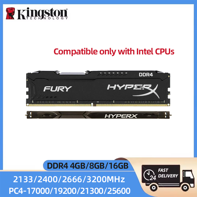 Ddr4 2400Mhz - HyperX Fury – pamięć RAM DDR4,