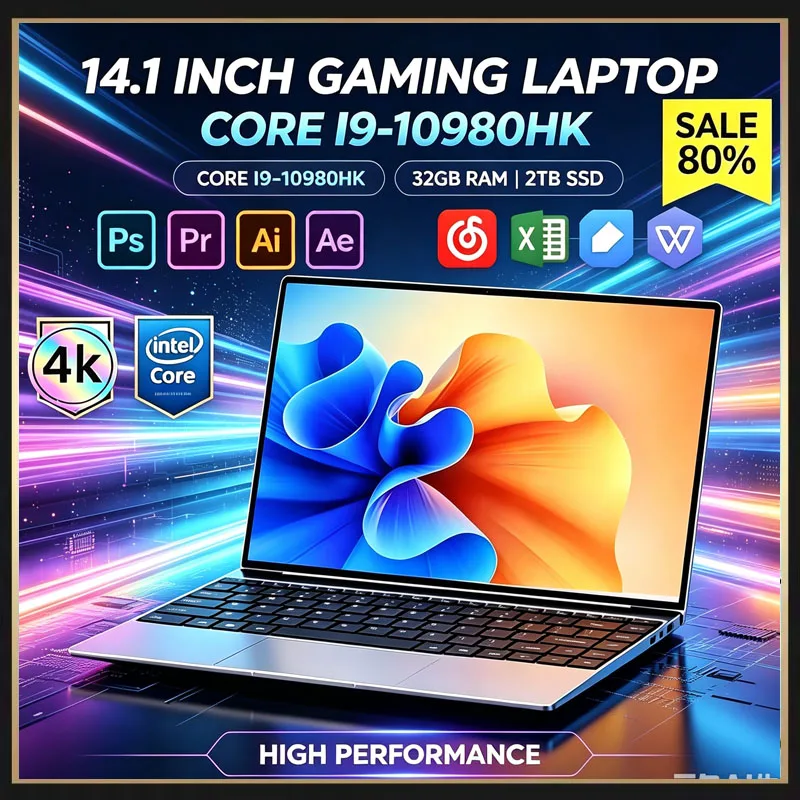 Bardzo cienki laptop 14,1 cala – Ddr4 Ram recenzja i cena
