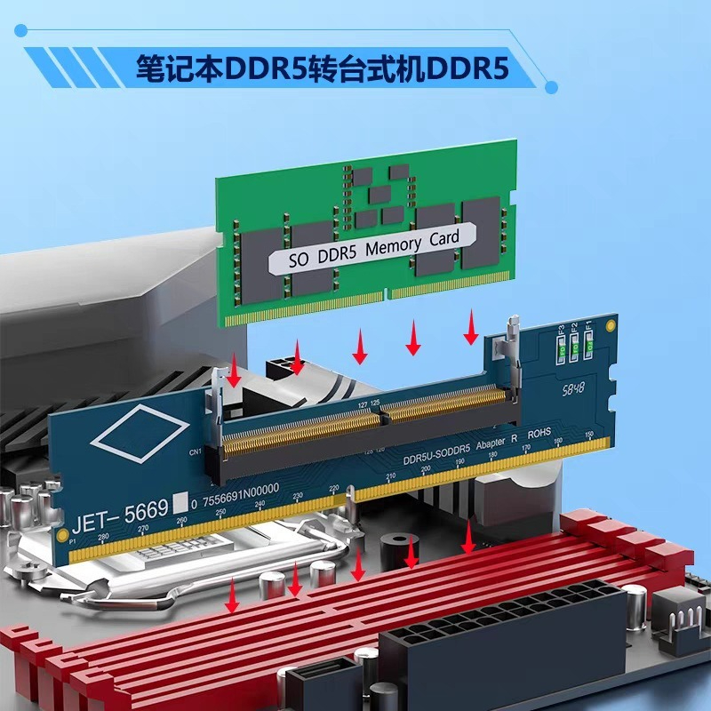 Karta adaptera DDR3 DDR4 DDR5  – Ddr4 Laptop Ram recenzja i cena